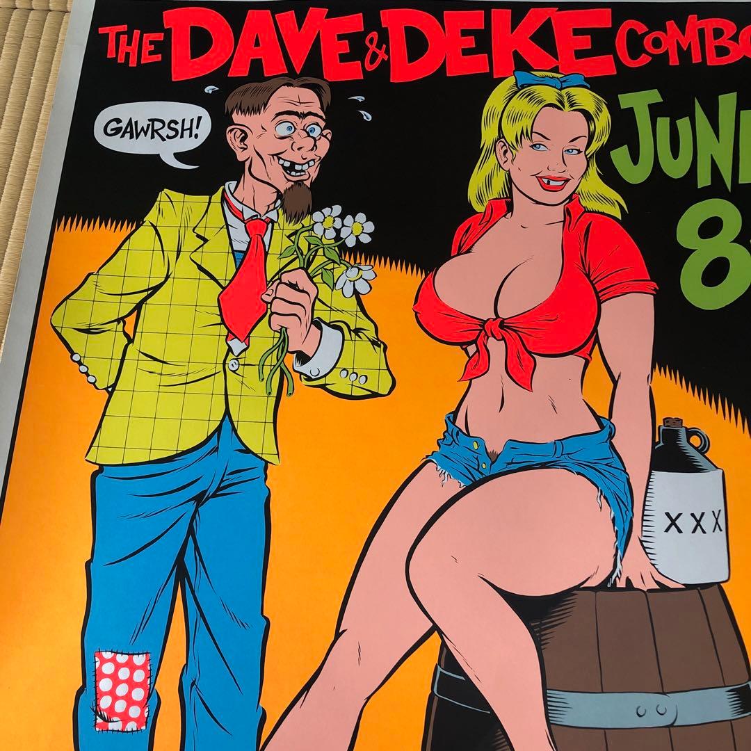 COOP 作THE DAVE & DEKE COMBO シルクスクリーンプリント
