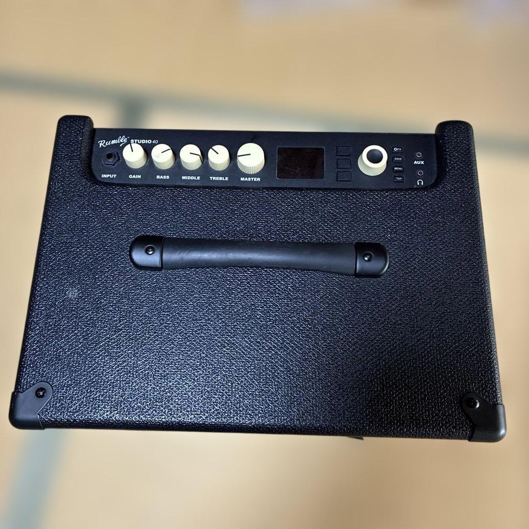 5*z様 Fender rumble studio 40 フットスイッチ付き