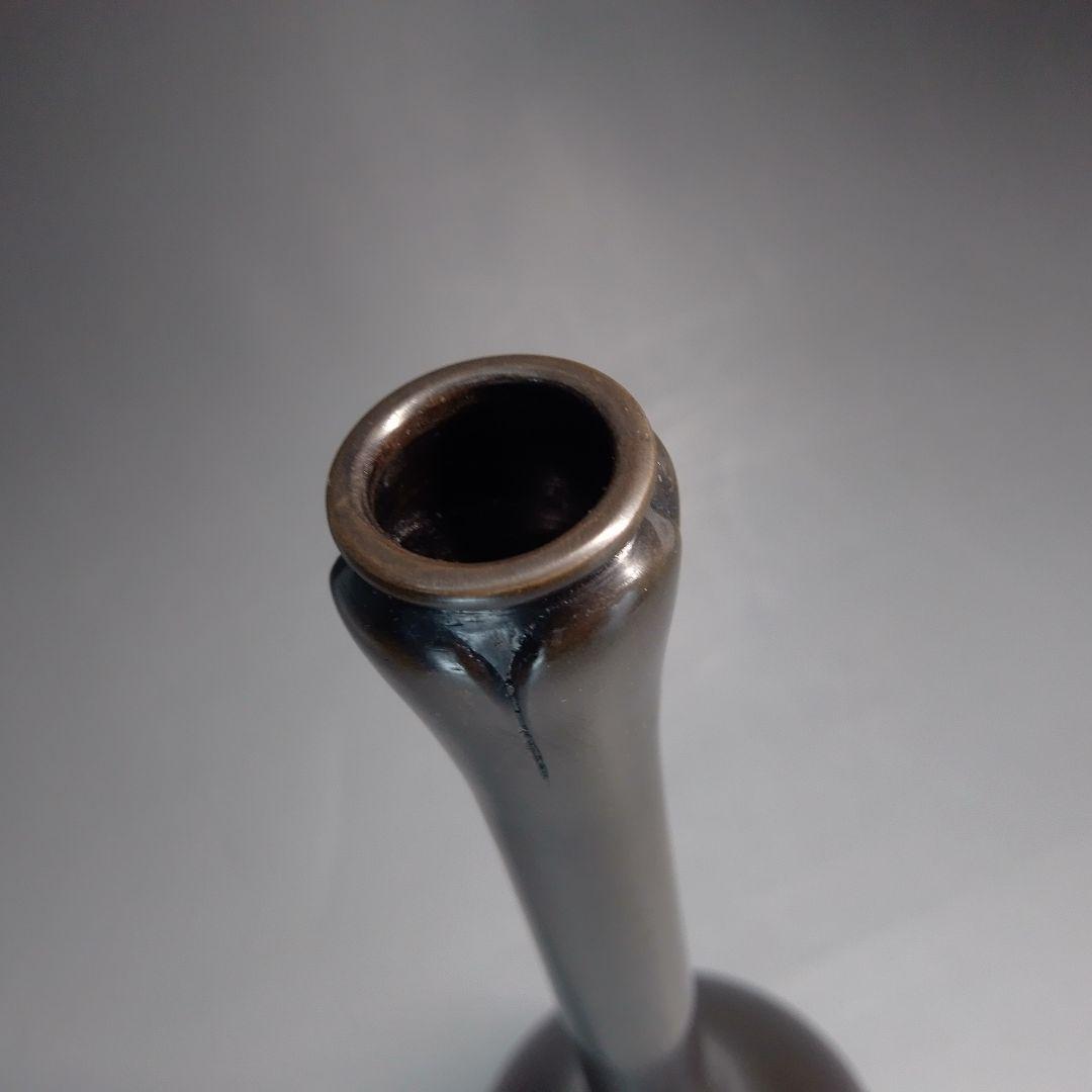 宗辰　胡銅　大名物写　鶴一声　花入