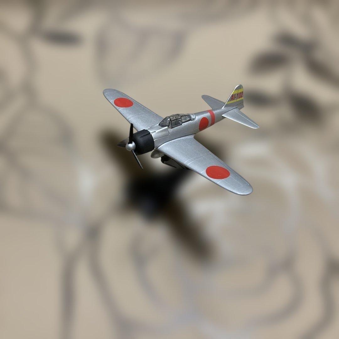 世界の戦闘機 戦闘機ミニチュアセット ガラスケース鏡付き