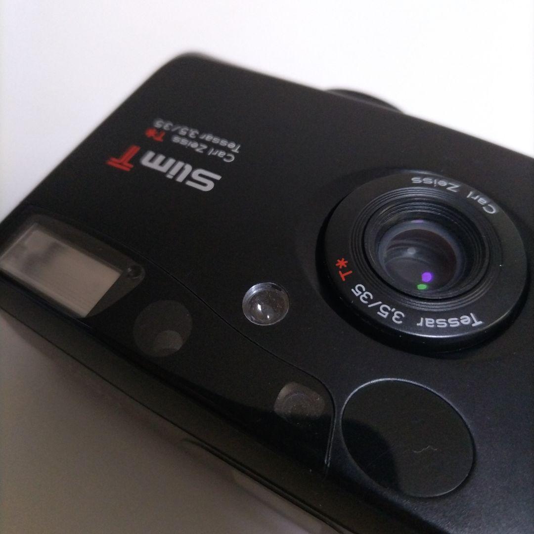 京セラ Carl Zeiss T＊ SlimT コンパクトカメラ 動作品