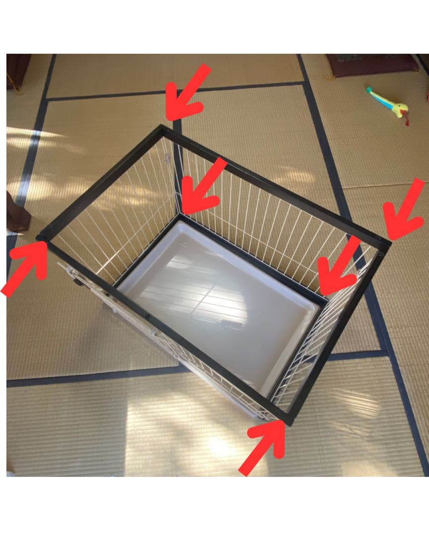 リッチェル ケージ サークル　木製 お掃除簡単サークル