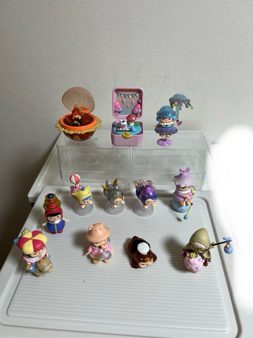 POPMART 、PUCKY、 フライングベイビーズ 、Jellyfish