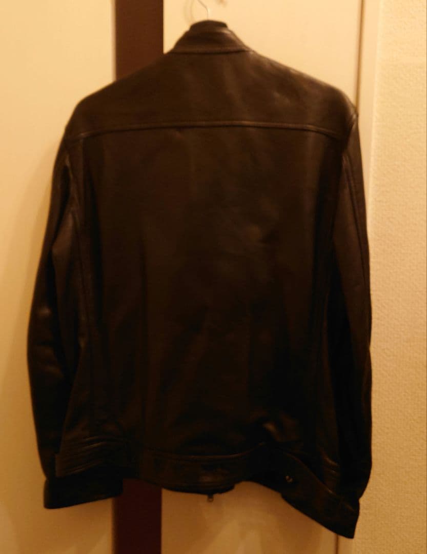 メゾンスペシャル シープレザージャケット シングルライダース