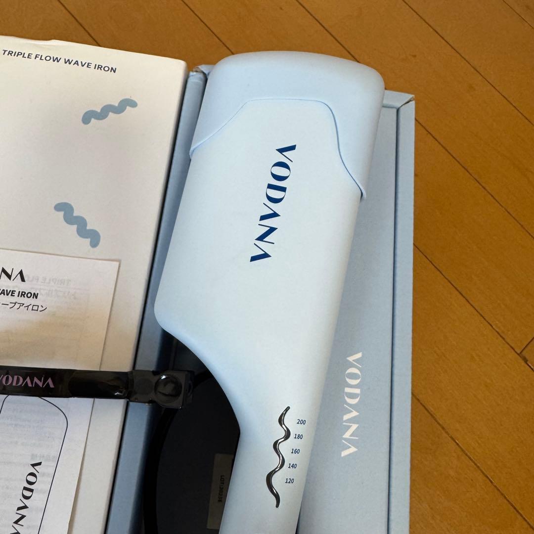VODANA ボダナ トリプルフローウェーブアイロン 40mm 日本正規品
