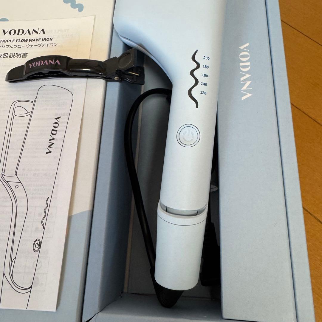 VODANA ボダナ トリプルフローウェーブアイロン 40mm 日本正規品