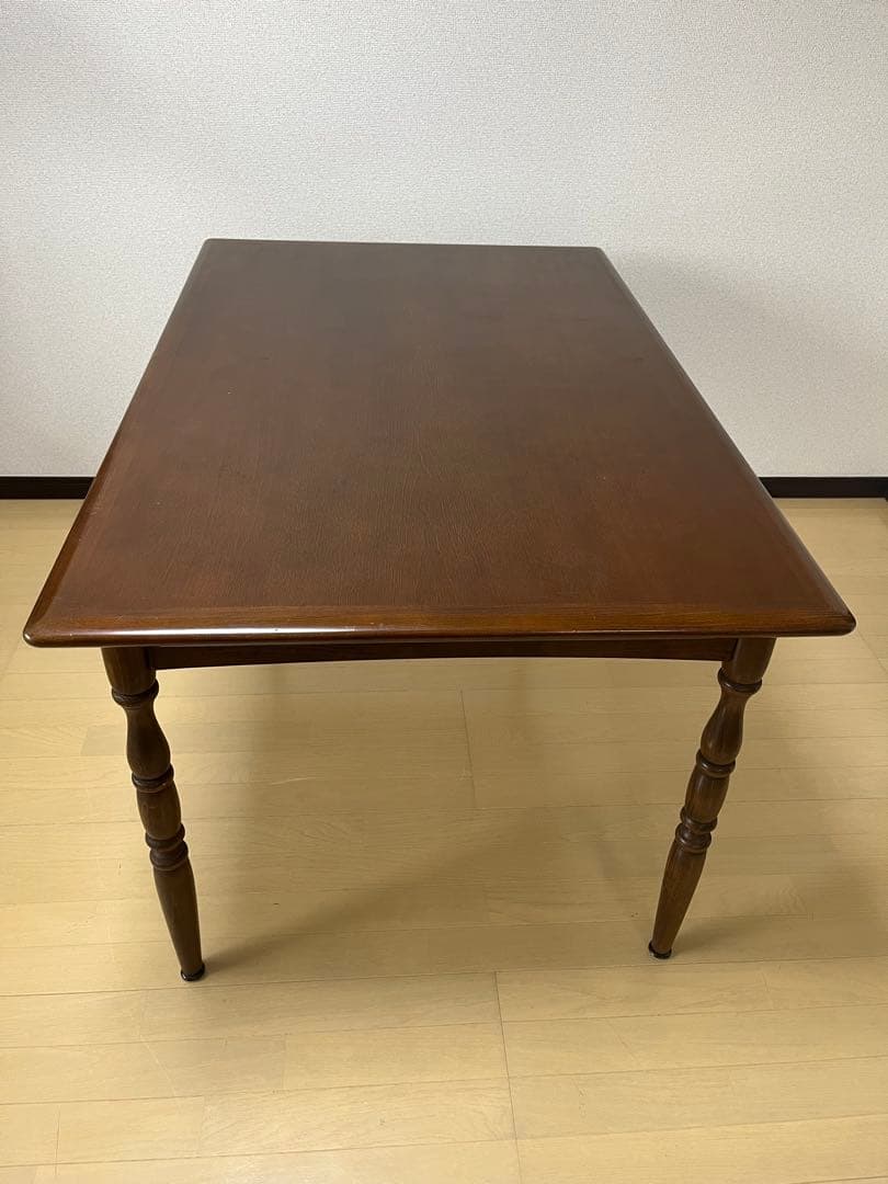 飛騨産業　キツツキ　長方形　木製　クラシック　ダイニングテーブル　USED