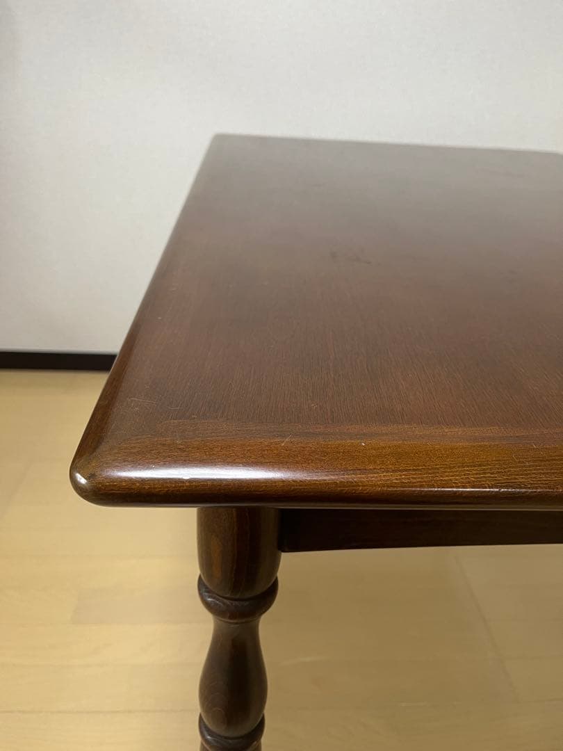 飛騨産業　キツツキ　長方形　木製　クラシック　ダイニングテーブル　USED