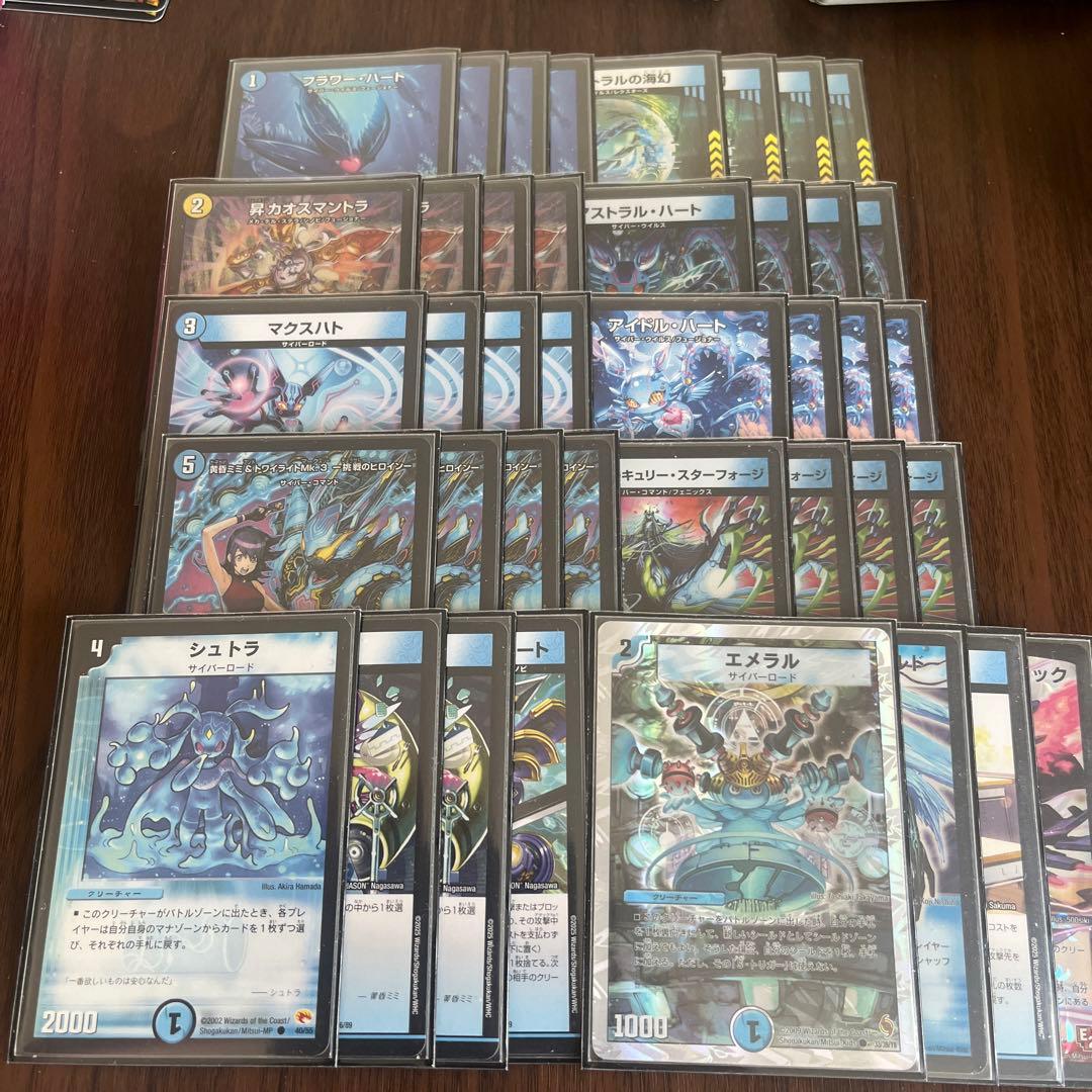 デュエルマスターズ　青単サイバー　CS優勝構築