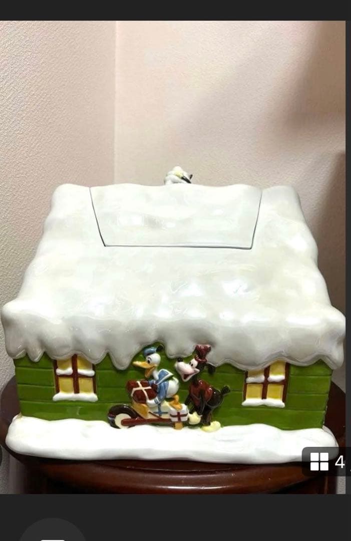 ハウスオブ ミッキーマウス クッキージャー 75周年記念 ビッグフィギュア