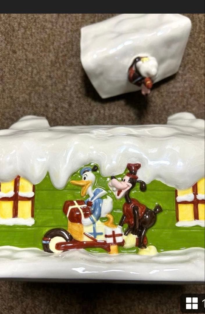 ハウスオブ ミッキーマウス クッキージャー 75周年記念 ビッグフィギュア