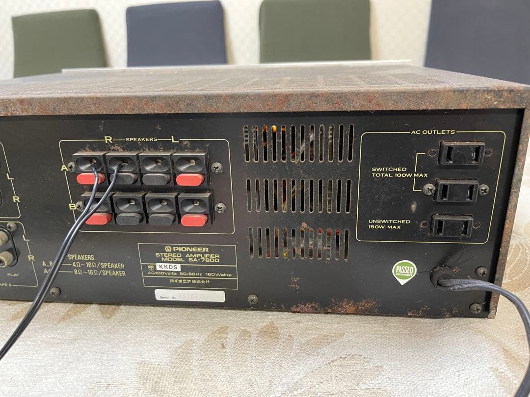 Pioneer SA-7800 プリメインアンプ