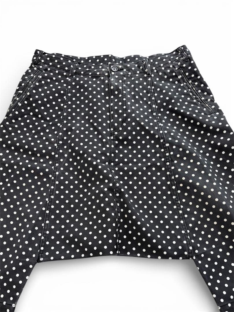 BLACK COMME des GARCONSドットサルエルパンツM