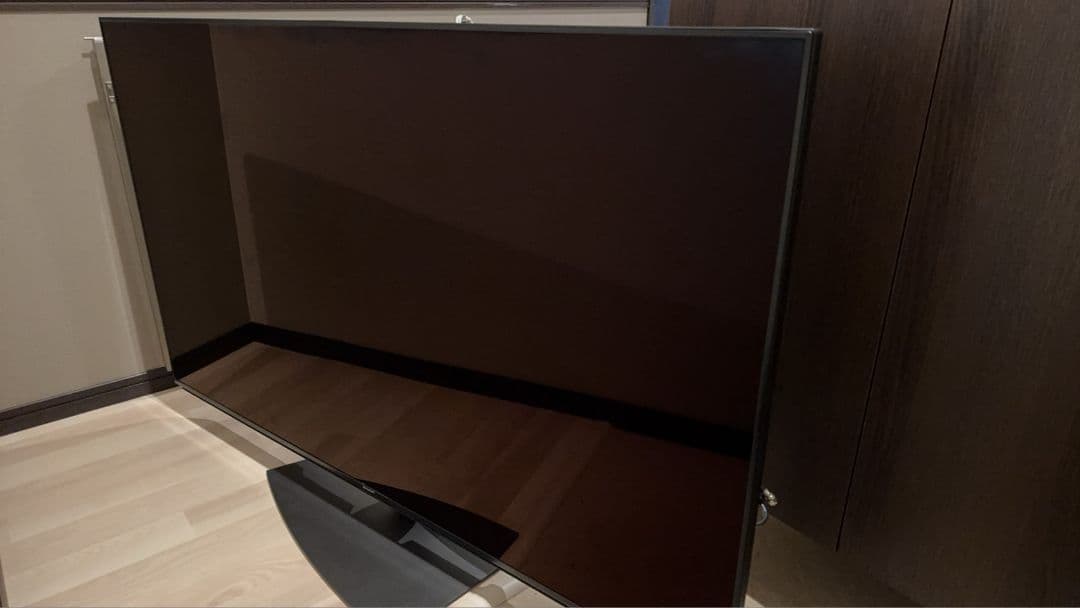 ※引取限定※SHARP スマートテレビ　壁寄せスタンド付き　60インチ