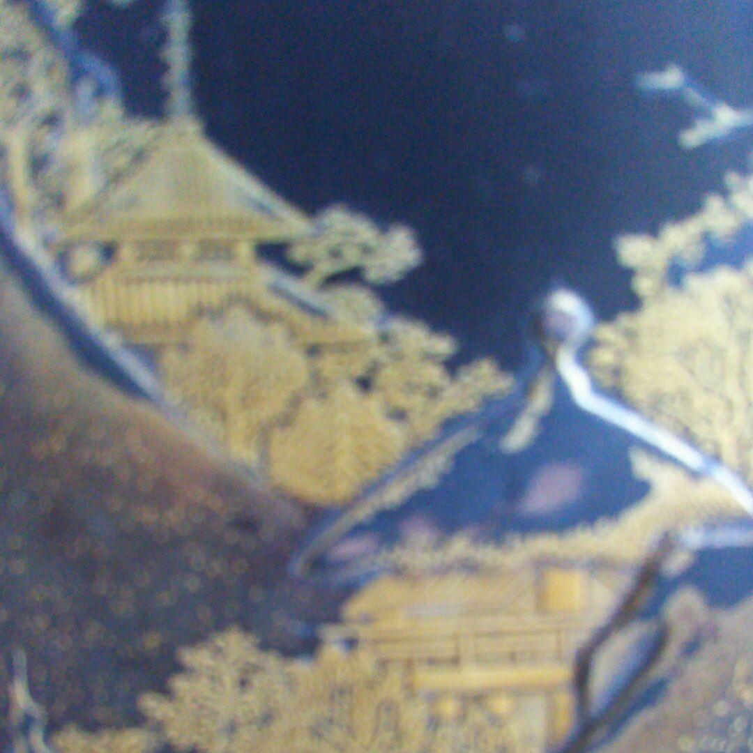 江戸時代蒔絵硯屏紫檀