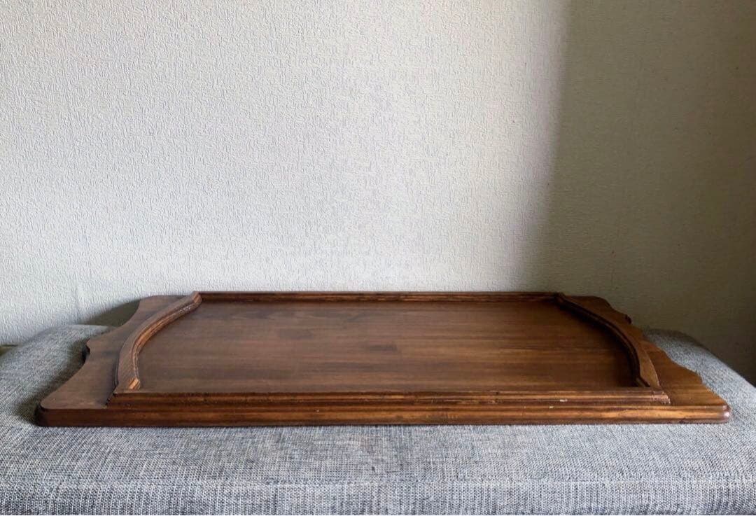 vintage チェリー材 ウッドボード パネル 看板 古道具 北欧 クラシカル