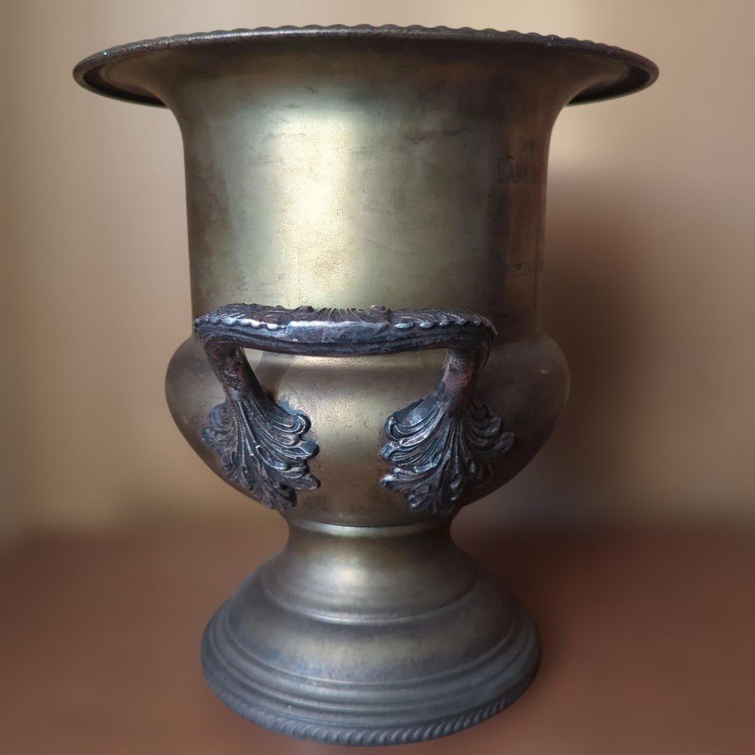 【レトロ】トロフィー 銀メッキ