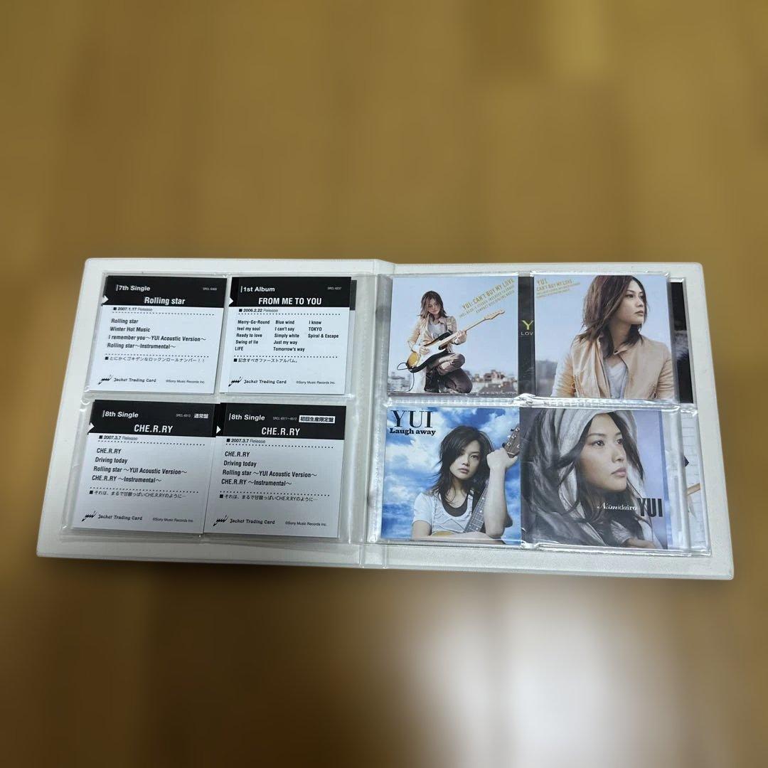 【キラ有】YUI ＣＤジャケット トレカ37枚付き