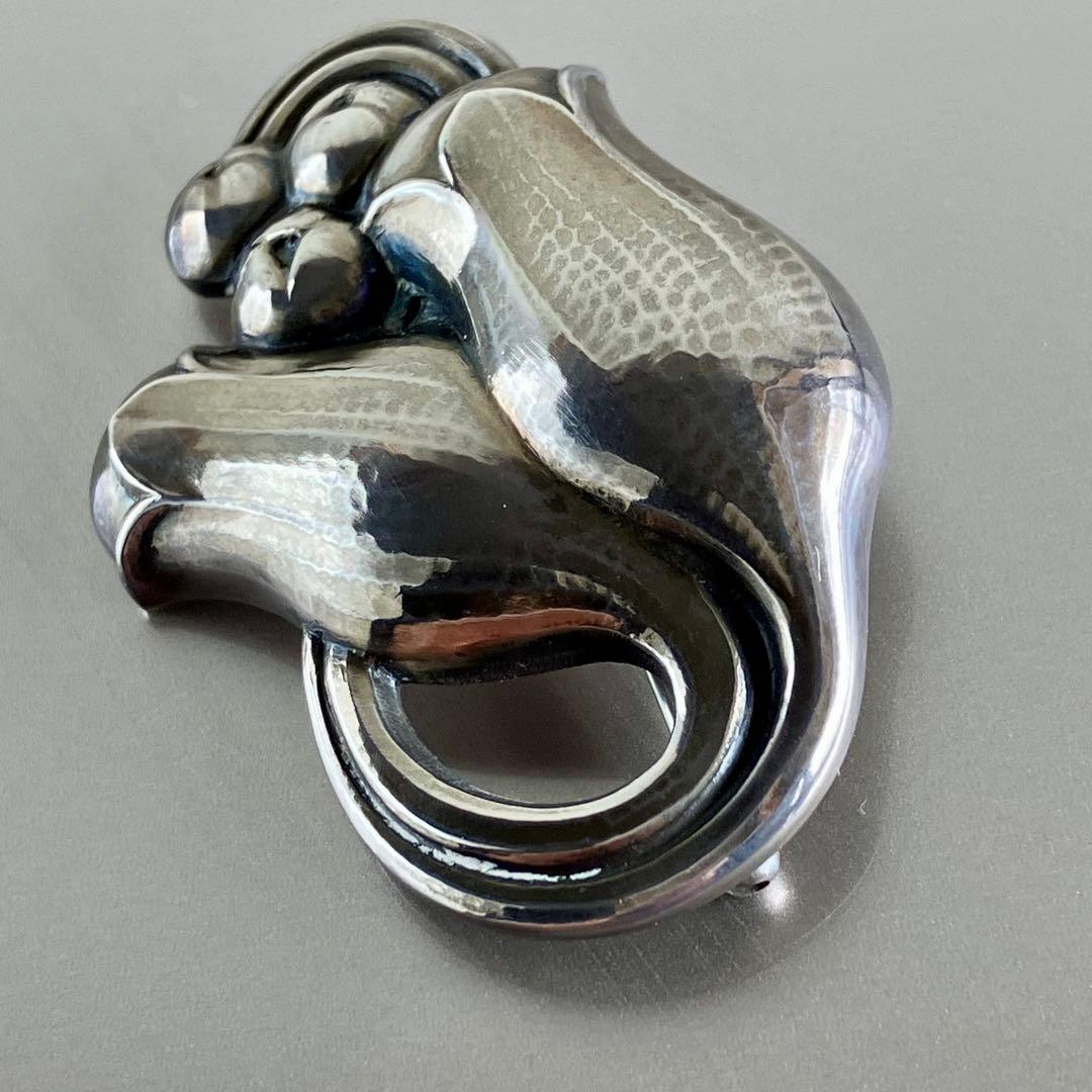   ブローチ スズラン 925 S 銀 ジョージジェンセン