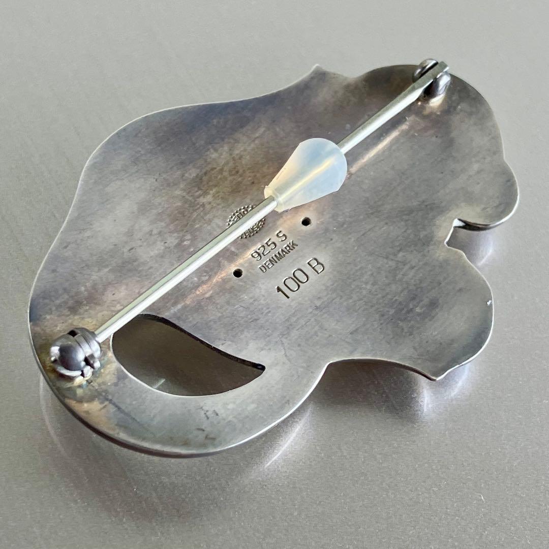   ブローチ スズラン 925 S 銀 ジョージジェンセン