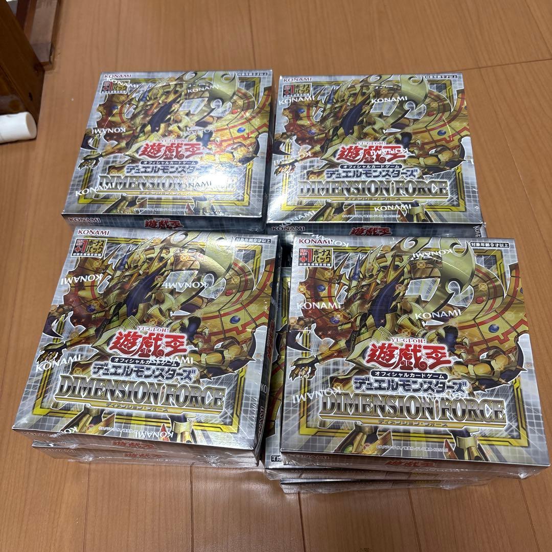 遊戯王　ディメンション・フォース新品未開封 初回生産版シュリンク付 12box