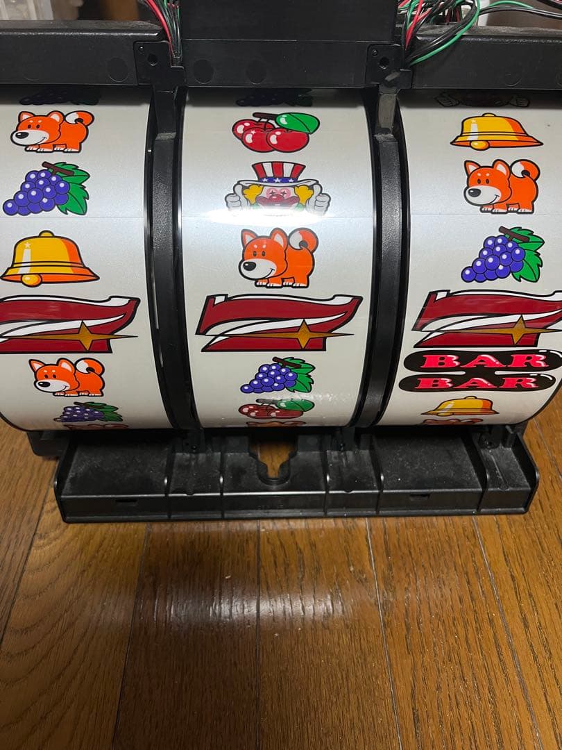 ⭐️ファンキージャグラーKK⭐️のスロットマシンのリール部品・動作確認済み