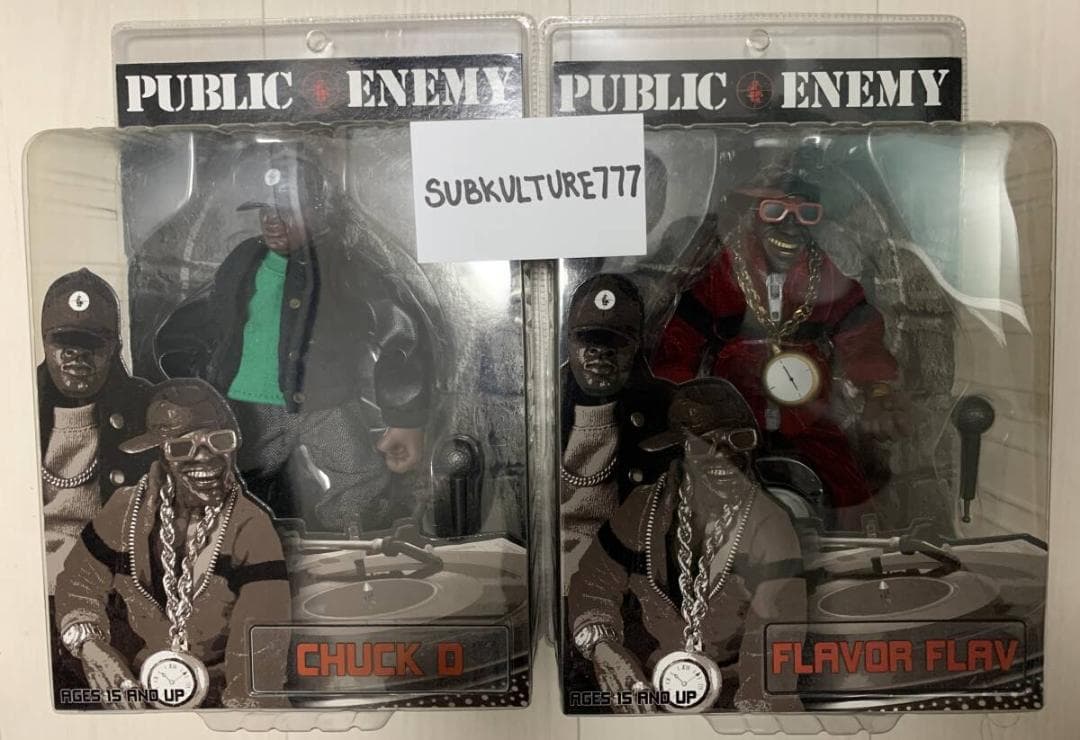 PUBLIC ENEMY アクションフィギュア 2体セット