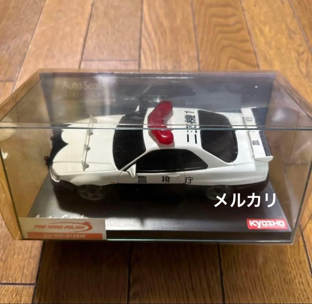 京商ミニッツ　ミニッツ　Police Car R34 GT-R 警視庁パトカー