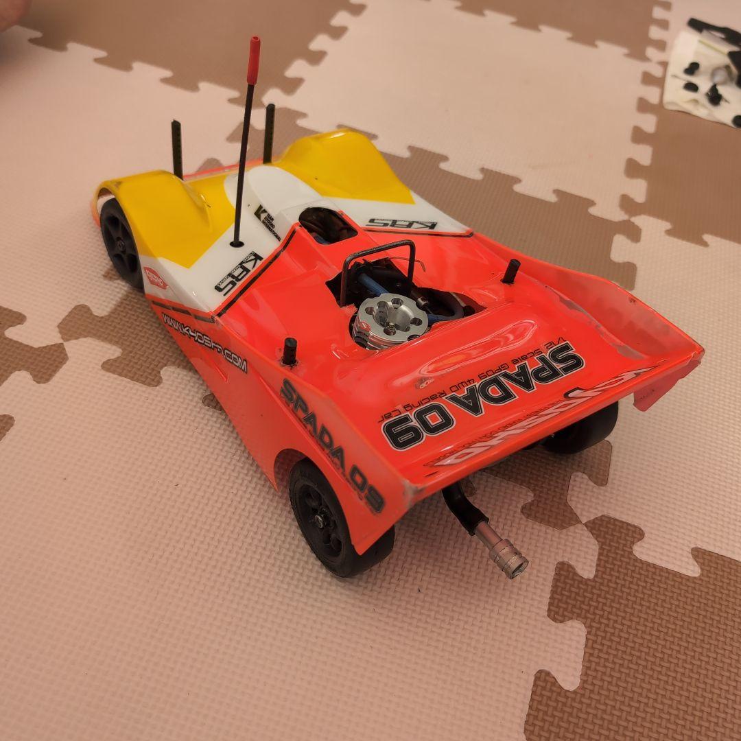 Kyosho Spada 09L ラジコンエンジンカー．プロポ付