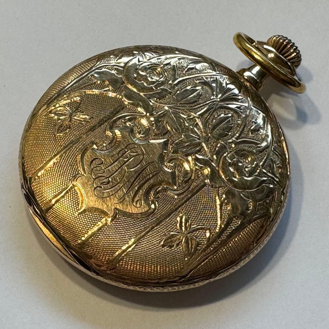 LOUIS AUDEMARS 懐中時計 K14 刻印 1880-1934