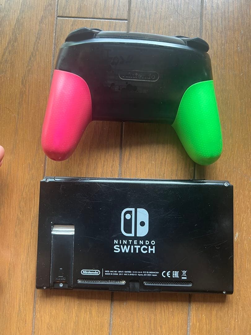 nintedo switch スプラトゥーン2 プロコン　セット売り