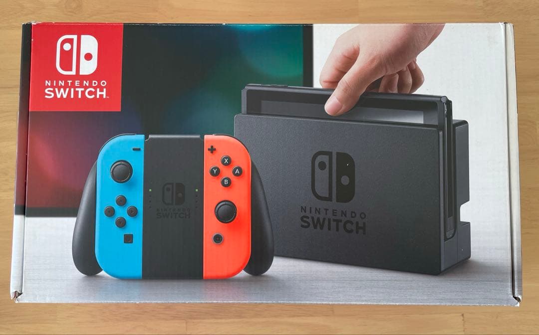 Nintendo Switch （ネオンブルー&レッド） ケース付