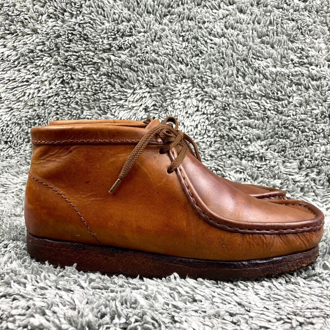 Clarks クラークス ワラビー レザー ブラウン8 26cm