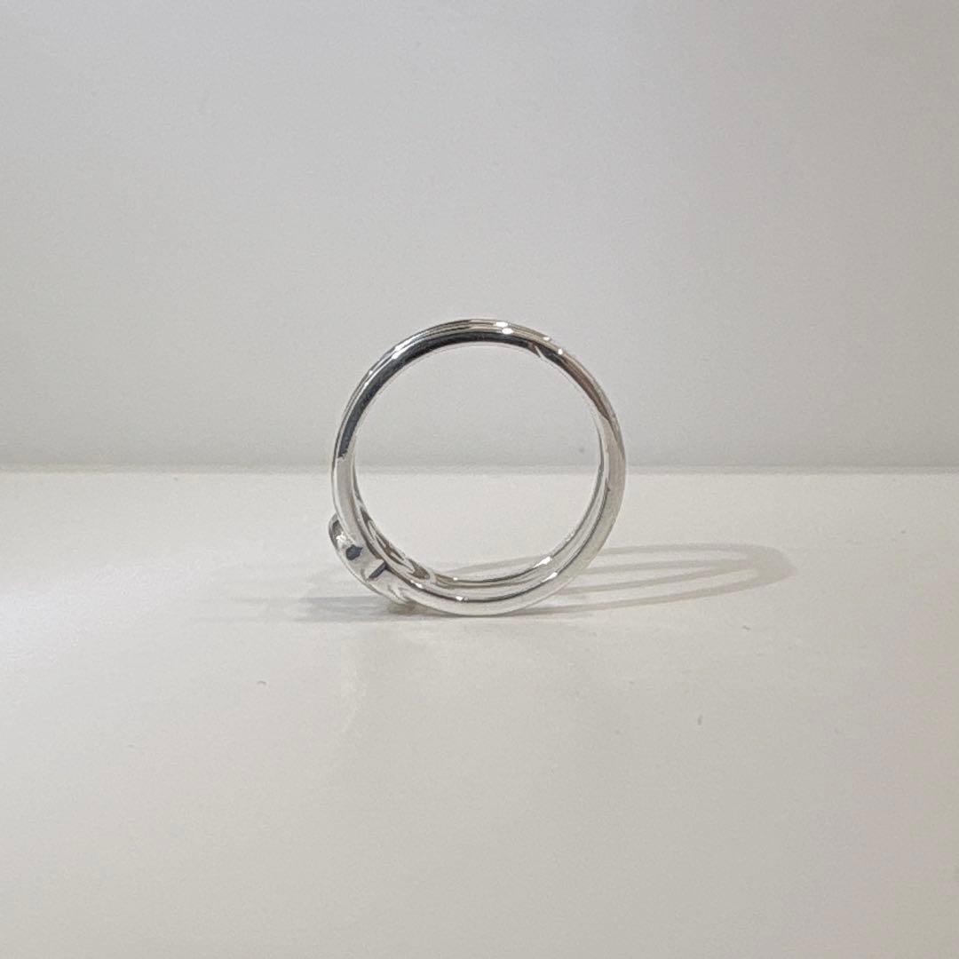 GUCCI インターロッキングG ワイヤーリング 9号