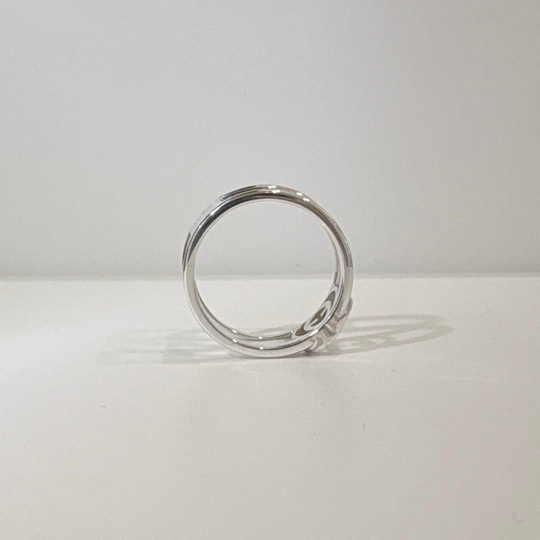 GUCCI インターロッキングG ワイヤーリング 9号