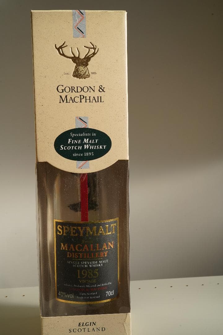 GMマッカラン 1985空き瓶