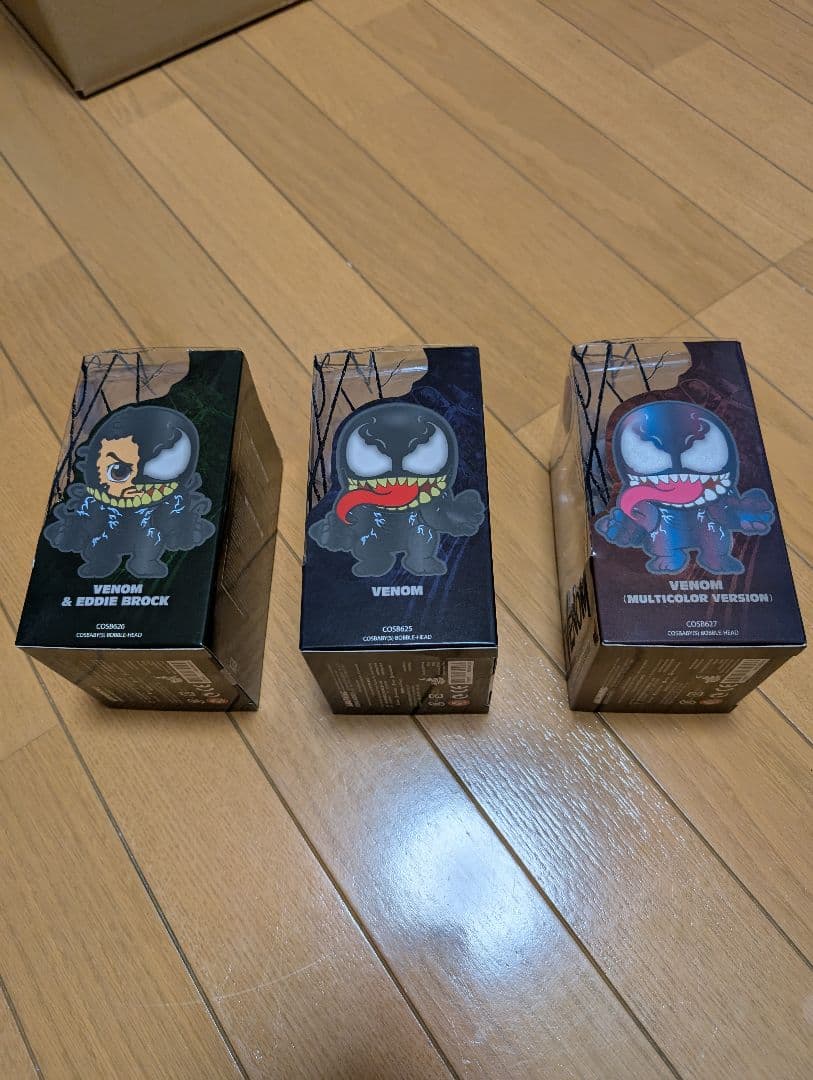 値下げ！　ホットトイズ　コスベイビー　VENOM　3体セット