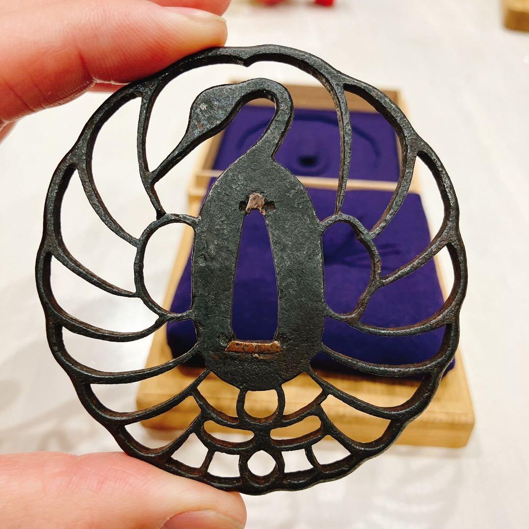 鶴丸 透かし 鍔