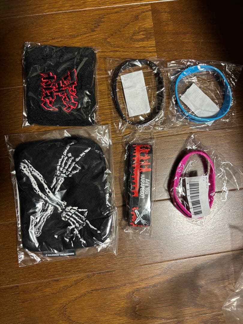 マキシマムザホルモン メタルポーズパスポーチ パスケース リストバンド ほか