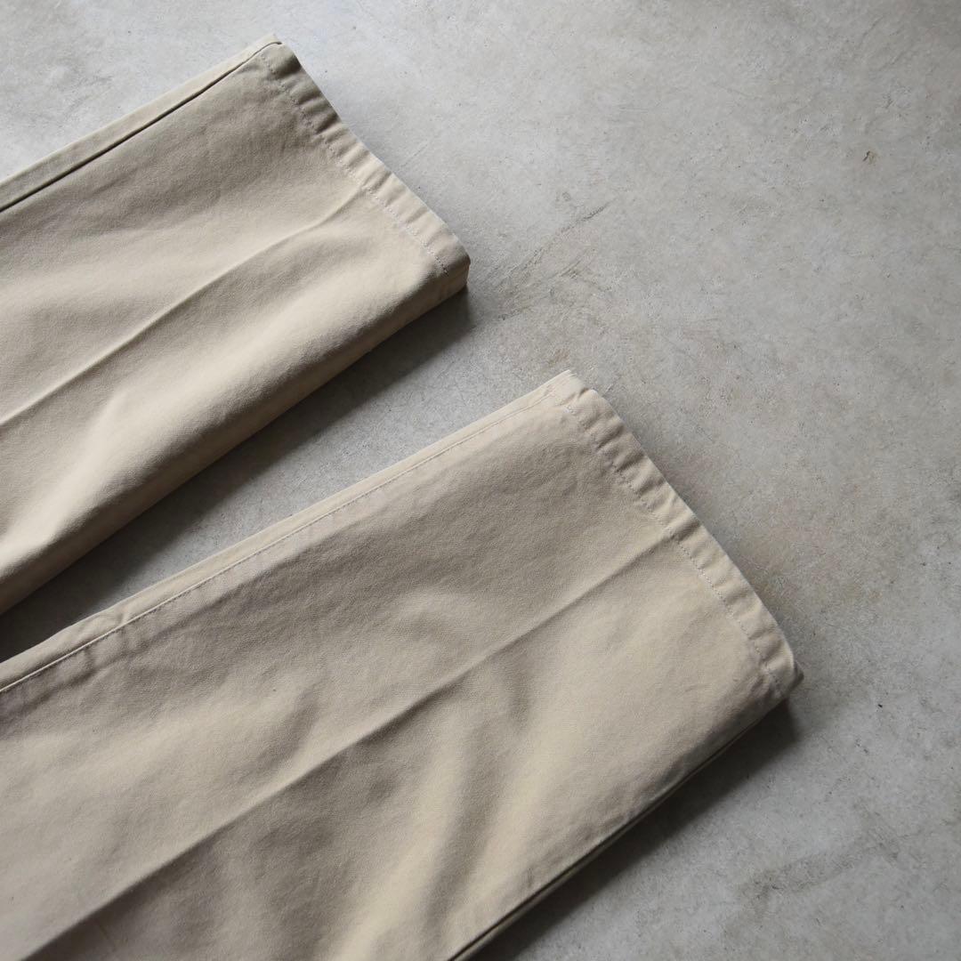 90s ラルフローレン ポロチノ5ポケット コットンパンツ ベージュW32L30