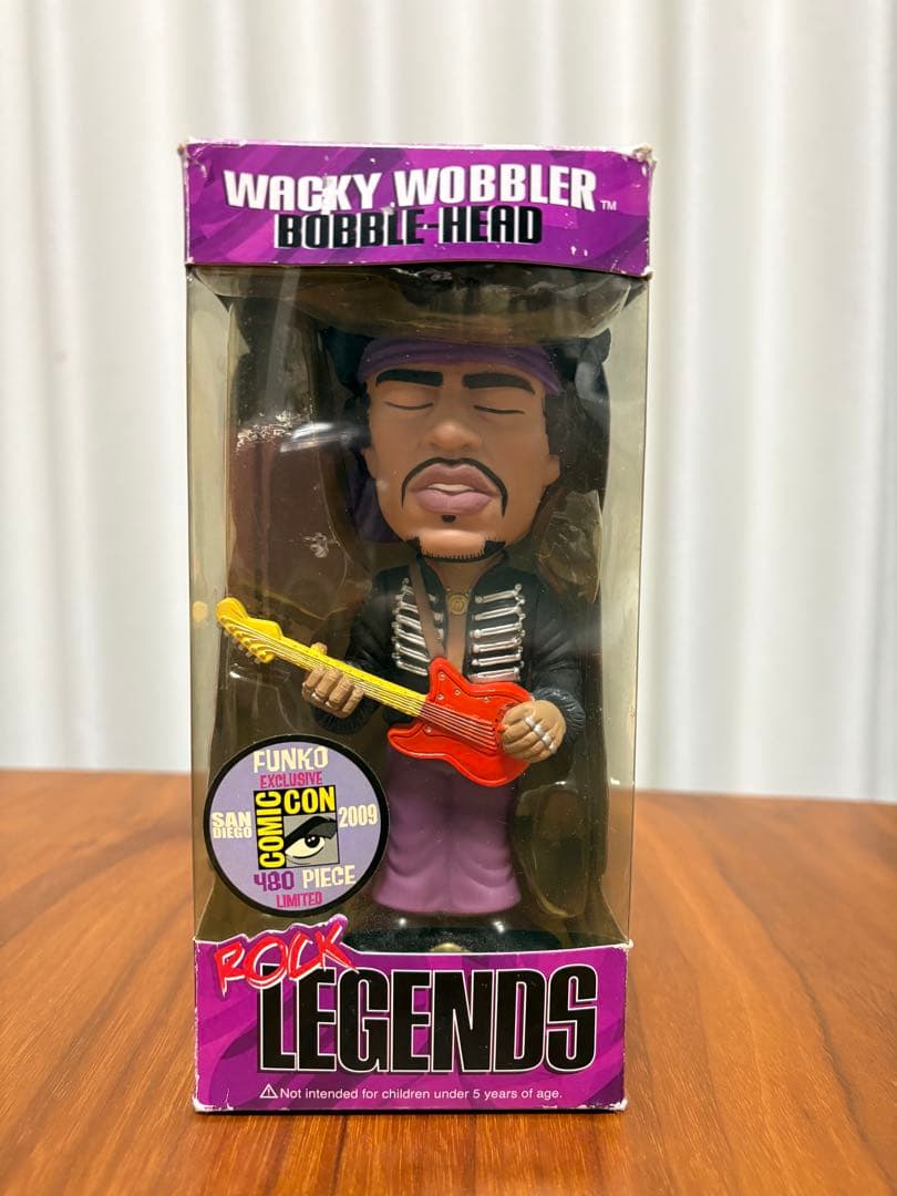 ワッキーワブラー ジミ・ヘンドリックス 限定版 Funko コミコン 2009