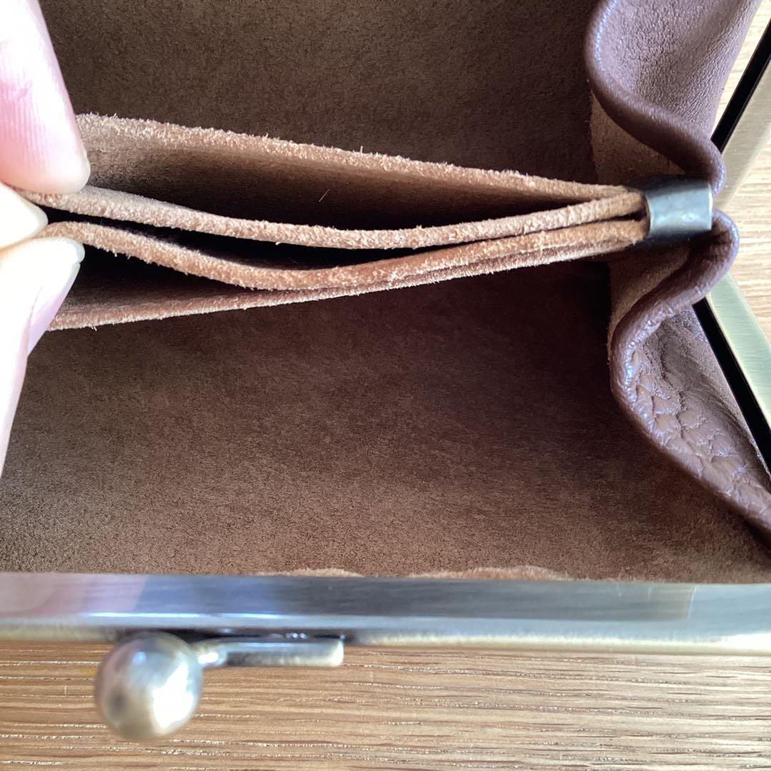 新品‼️ 美品‼️ 土屋鞄製造所　ブラウンレザー　がま口ケース