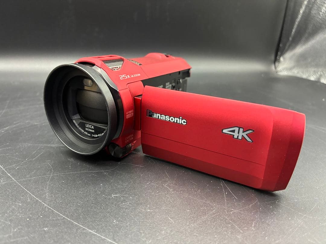 Panasonic HC-VX992M レッド デジタル4Kビデオカメラ 美品