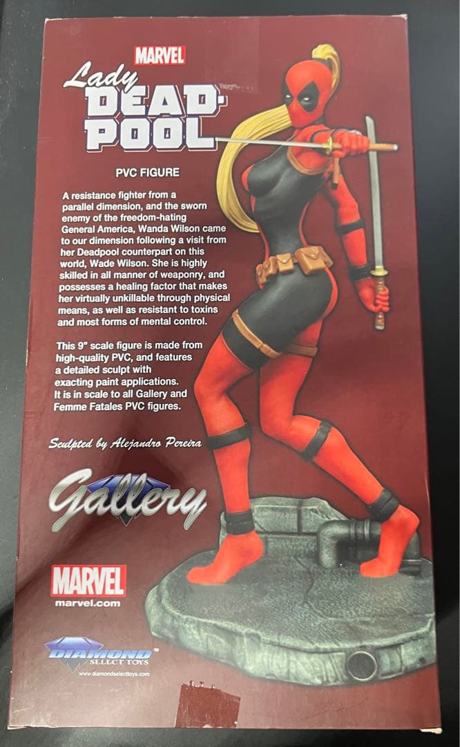 【新品未開封】レディ　デッドプール　Galleryシリーズ フィギュア