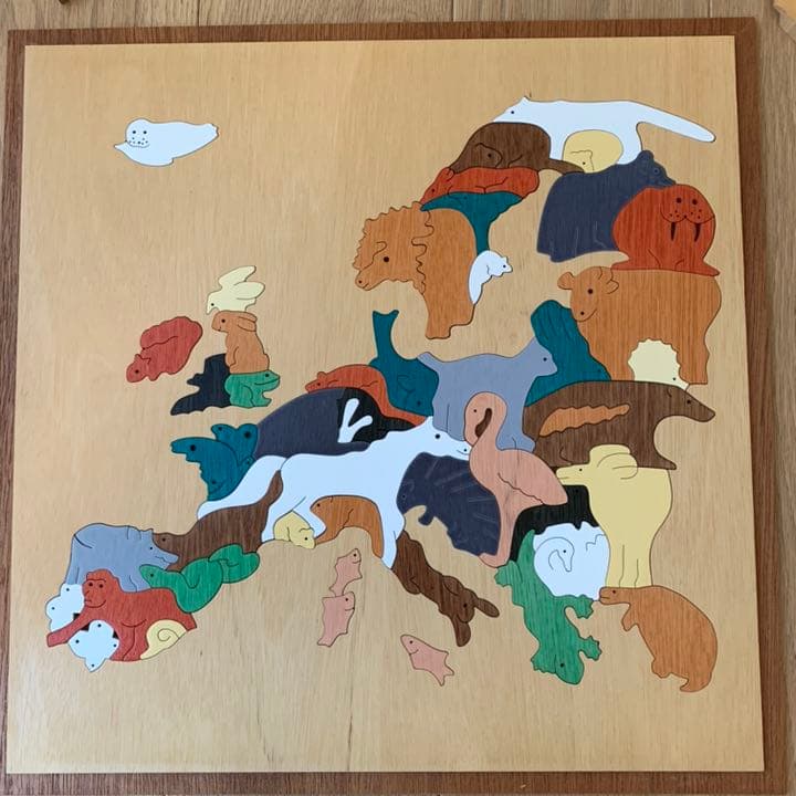 ジョージラック 額入りパズル イギリス製 〈 ジョージラック社 〉