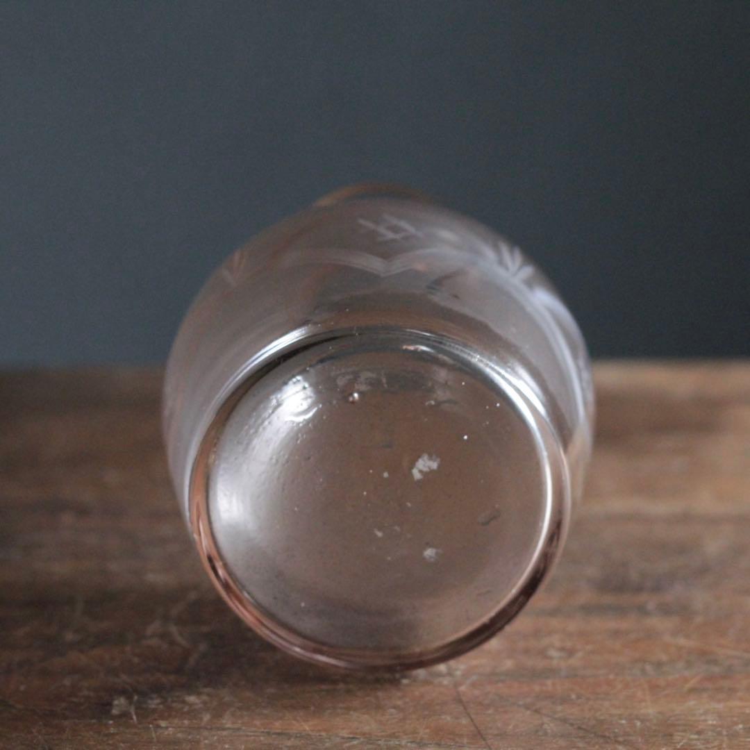 昭和 ガラス 花瓶 花器 古道具 アンティーク デキャンタ