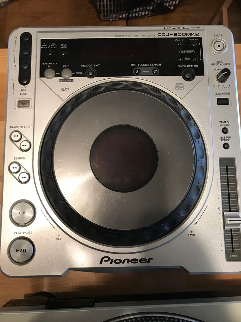 Technics Pioneer DJセット　ターンテーブル　CDJ ミキサー
