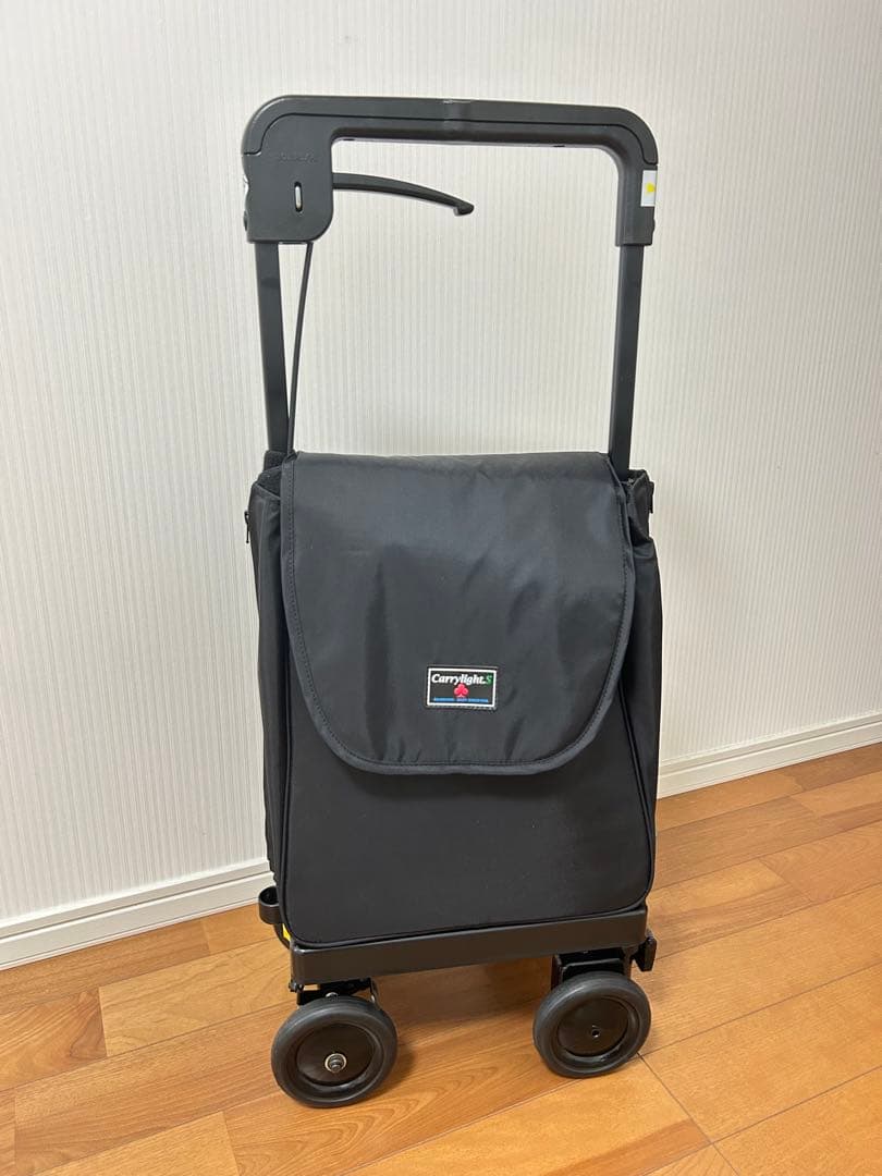 象印ベビー　キャリーライトSN ショッピングカート 黒色