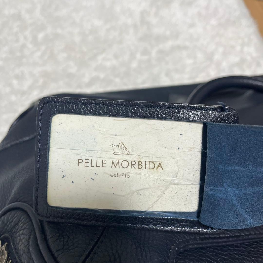 ペッレモルビダ メイデンボヤージュ 2室 2WAY ビジネスバッグ 紺A4