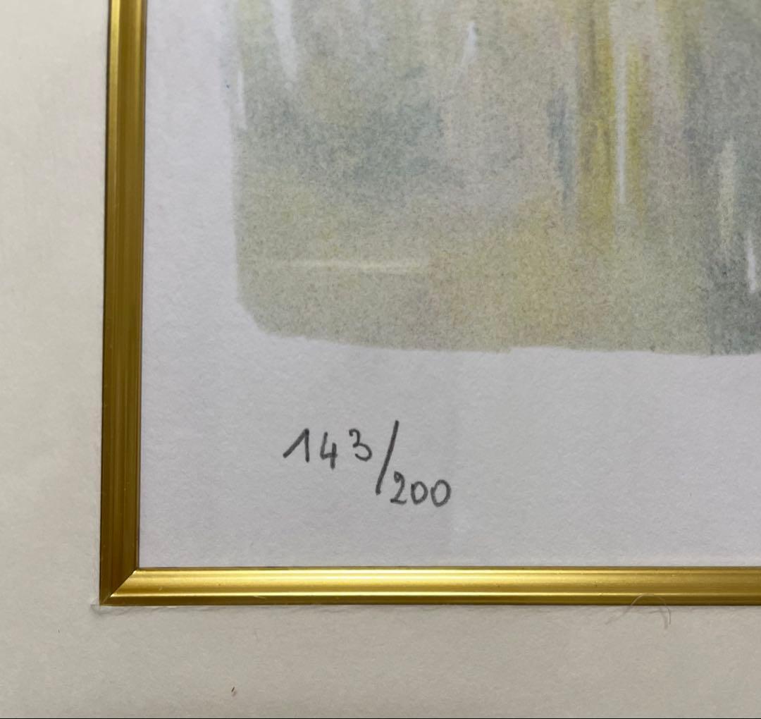 ♦ベルナール　シャロワ　限定リトグラフ